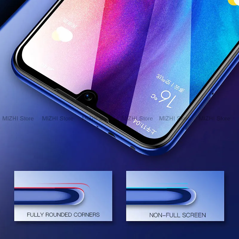 Закаленное стекло для Xiaomi Redmi Note 7 2019 защитная пленка на весь экран не | Мобильные