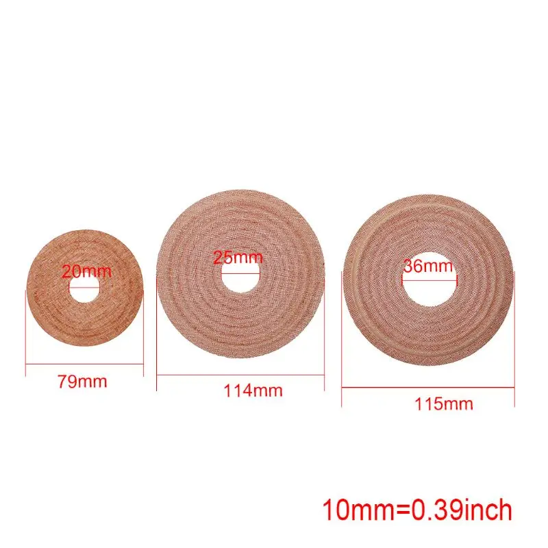 

Spider Pad Spring Woofer Subwoofer Bullet Wave Shrapnel Audio Speaker Accessories Repair DIY 25-50mm 115mm