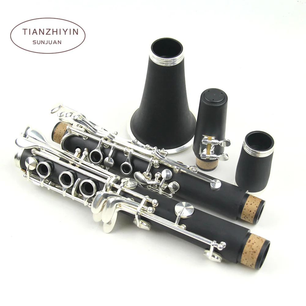 

New Professional Clarinet Bb Key 17 key Tube body material ABS