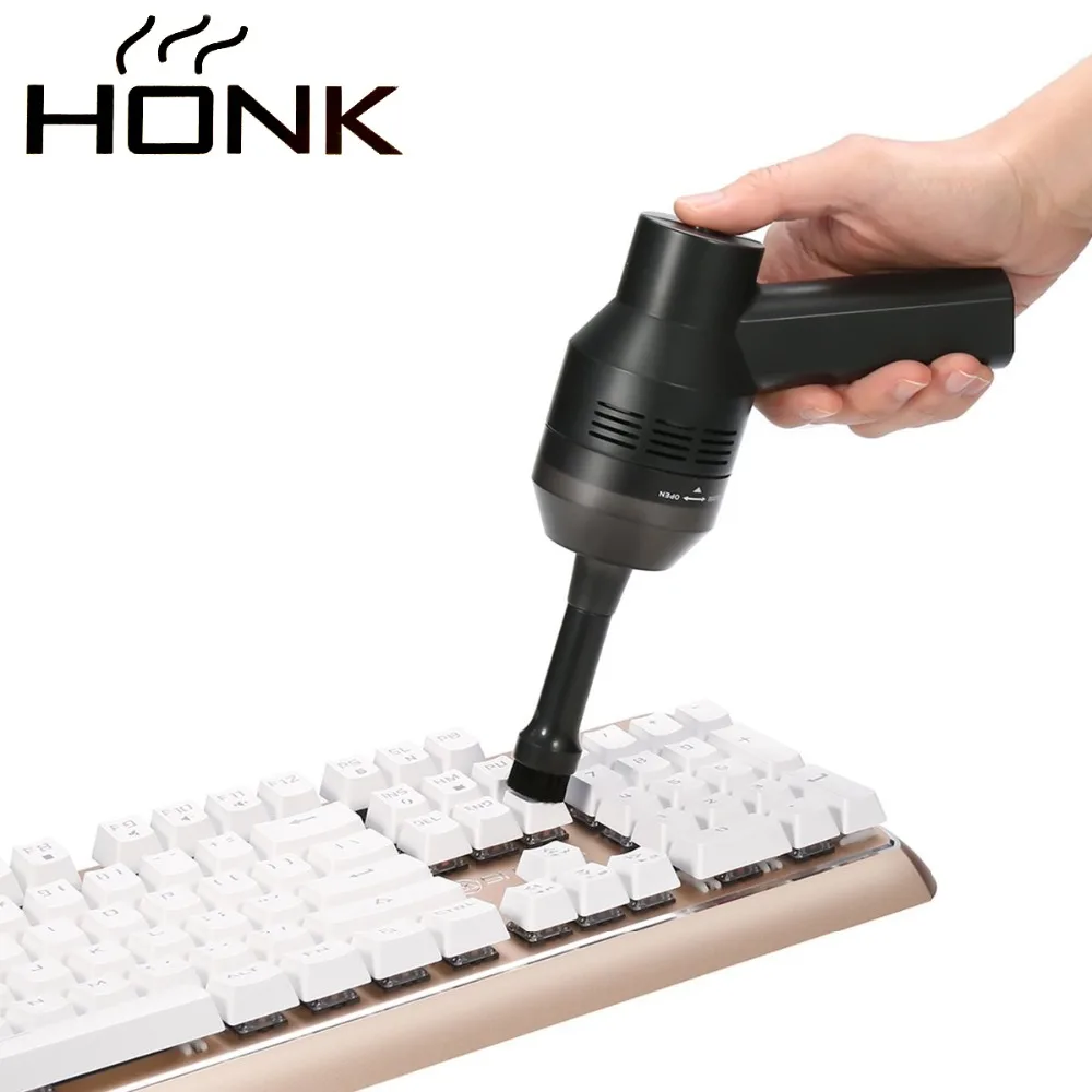 Ручная щетка для компьютера портативная мини впитывания пыли с клавиатурой