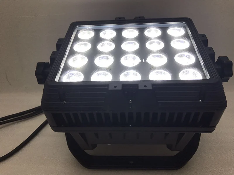 2 шт. 20x18 Вт led городское цветное освещение для мытья наружная настенная шайба rgbwa uv