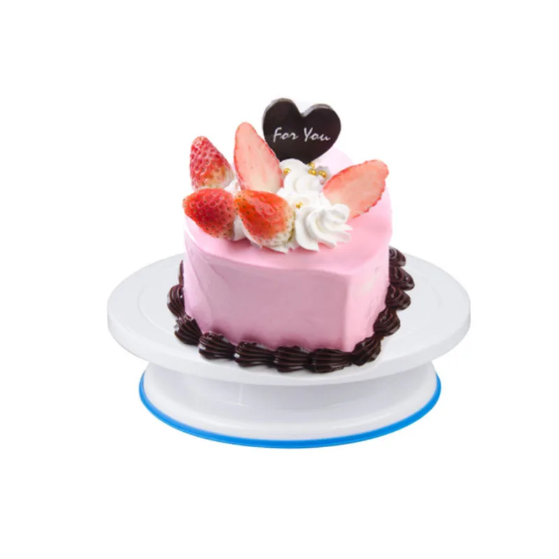 6PCs/Set Cake Turntable Rotating Plastic Dough Knife Decorating Cakes Stand Rotary Table Baking DIY Tool | Дом и сад