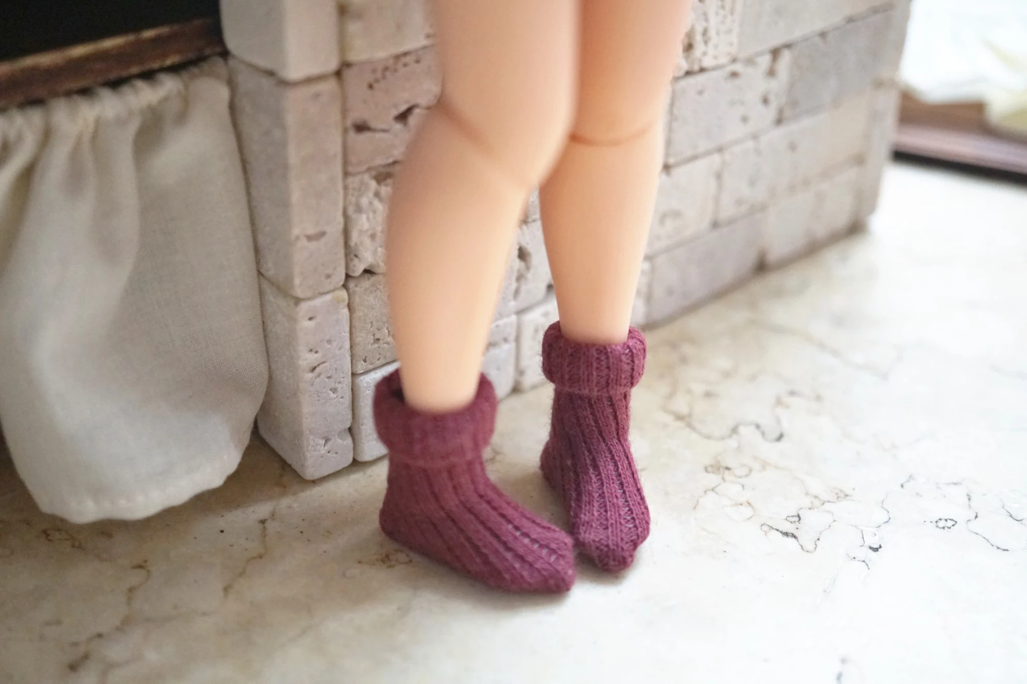1 пара носков карамельных цветов для кукол милые носки Blyth Azone barbis Pullip 1/6 Одежда |