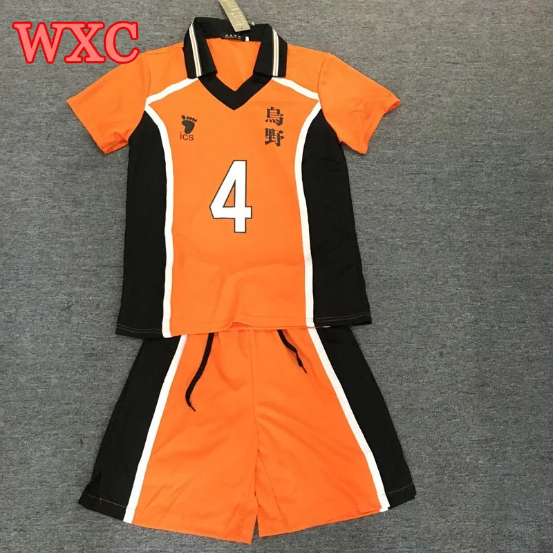 Haikyuu Karasuno Nishinoya Yuu Косплей Средней Школы Равномерное Джерси волейбол Костюм № 4