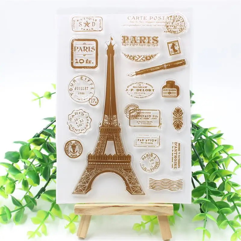 Прозрачная силиконовая печать YPP для рукоделия скрапбукинга/фотоальбома