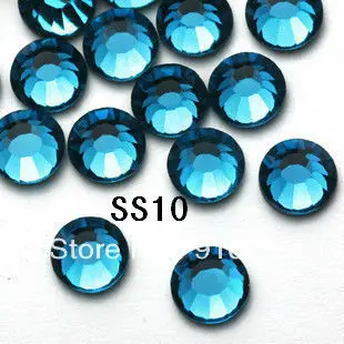 Бесплатная доставка шт./упаковка стразы с плоской задней поверхностью синего