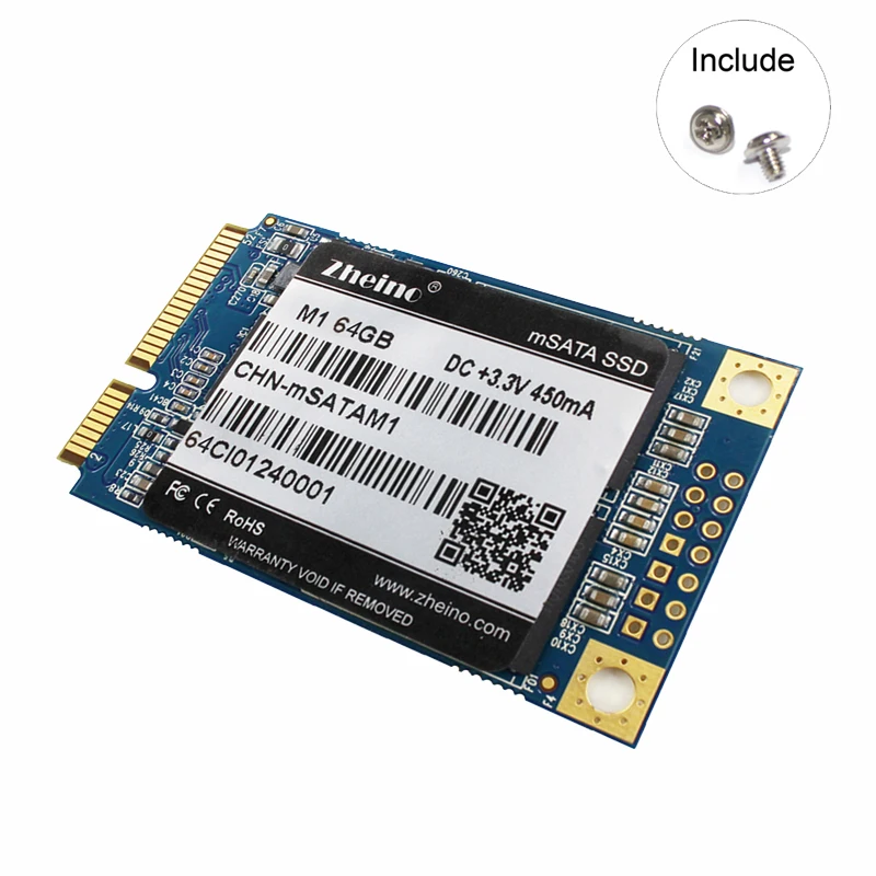 Zheino mSATA SSD жесткий диск 120 ГБ 240 ГБ 480 ГБ 128 ГБ 256 512 1 ТБ SATA3 Внутренний твердотельный жесткий диск для настольного ПК ноутбука
