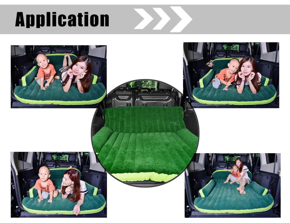 Авто назад сиденья автомобиля Воздух инфляции матрас кровать привод перемещения