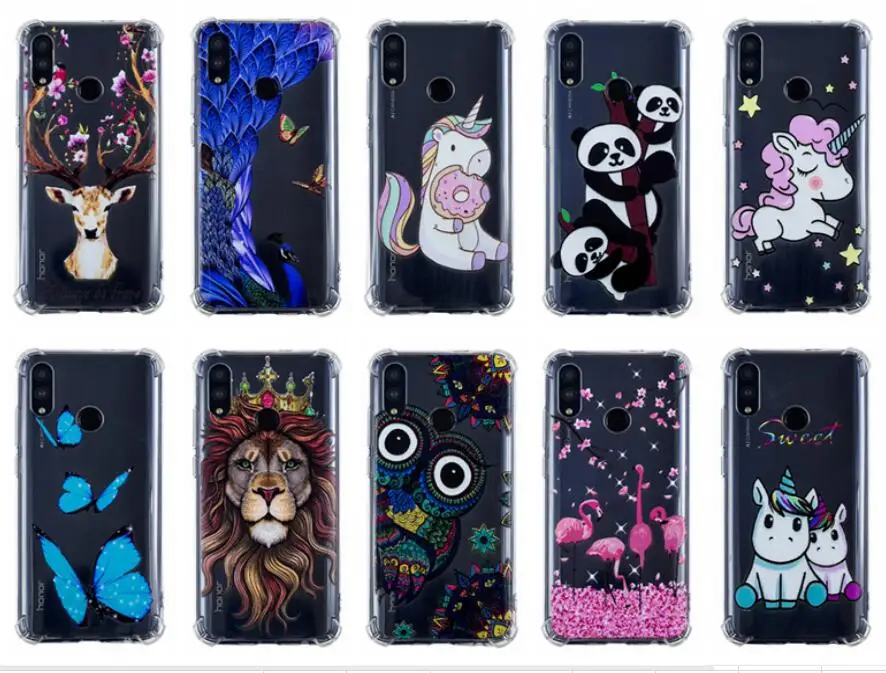 Для huawei P30 Pro P Smart 2019 Galaxy S10 Lite Plus A8S A9 2018 противоударный мягкий рельеф ТПУ чехол с