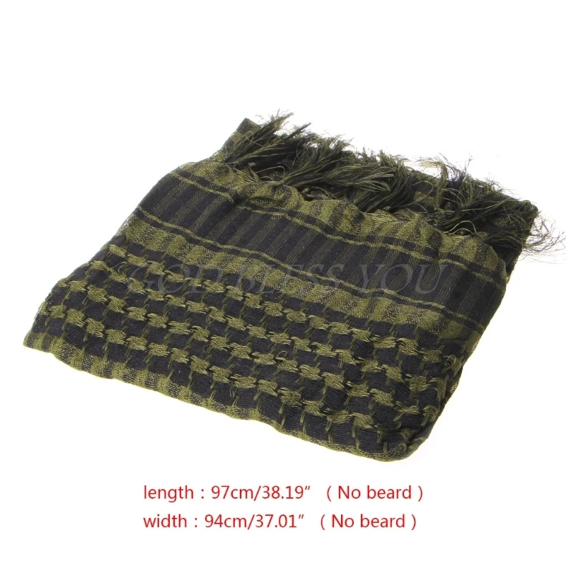 Военный Тактический шарф в арабском стиле Keffiyeh Охотничья велосипедная шаль