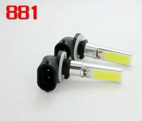 2 шт. супер яркие светодиодные лампы 880 881 H27 h3 921 912 COB|881 h27|t15 w16wfog light bulb |