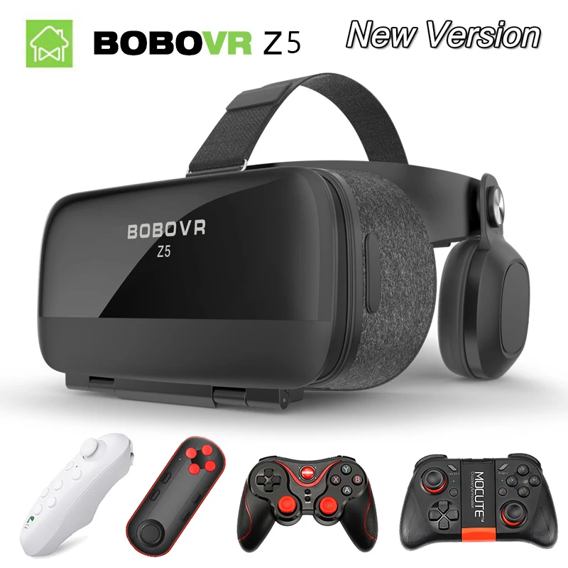 Bobovr Z5 3D очки виртуальной реальности VR Google картона Bobo гарнитура для шлем 4.7 6.2