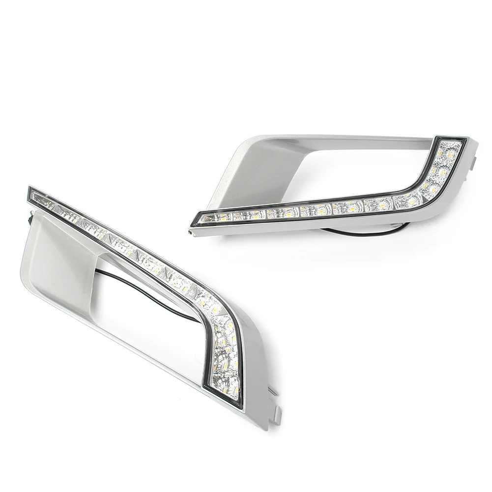 

LED DRL Daytime Running Light Fog Driving Lamps For Ford Ranger 2015-2016 1Pair