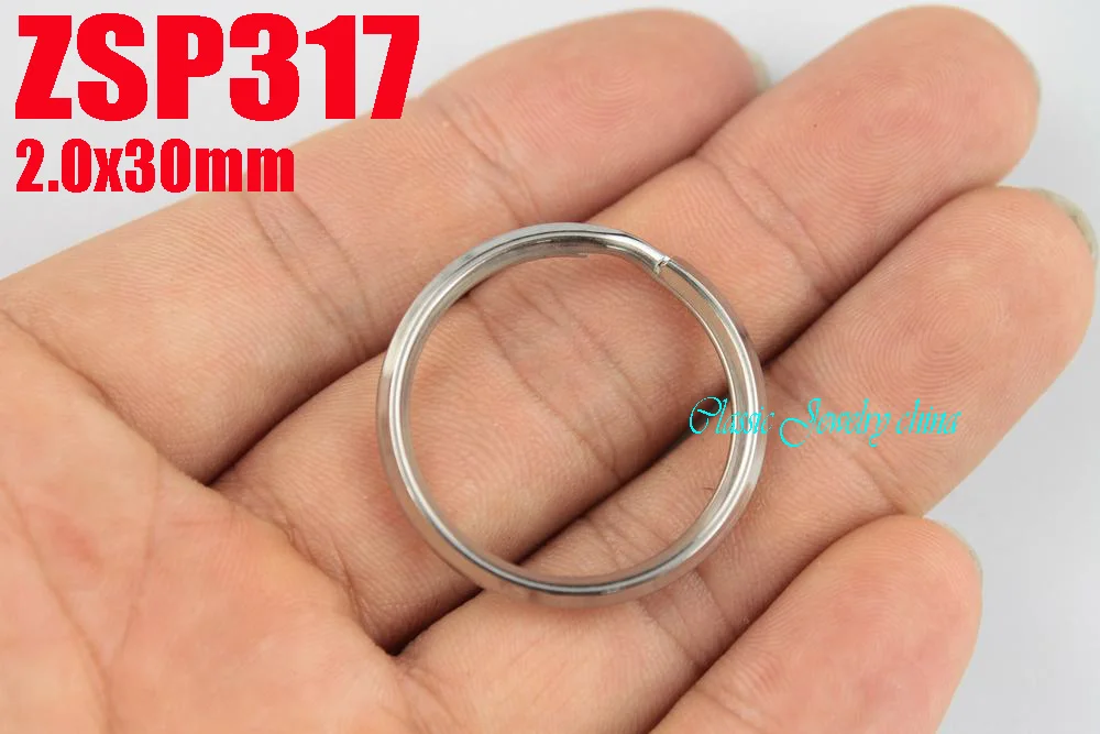 30 мм нержавеющая сталь ромбовидный стиль брелок для ключей ювелирные изделия