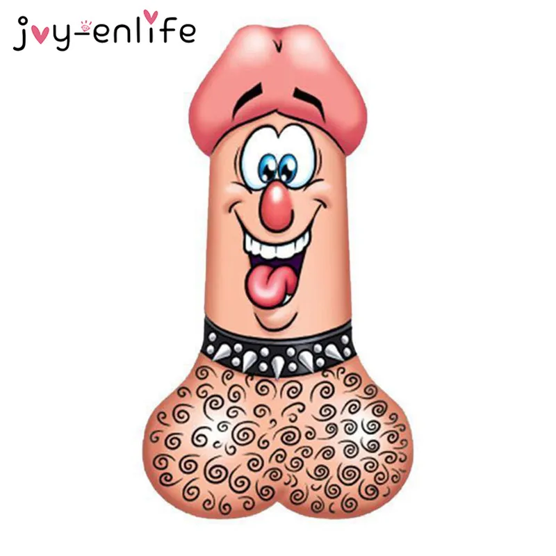 JOY ENLIFE 1 шт. надувной Пенис с имитацией Алюминий термополированное шар девичник