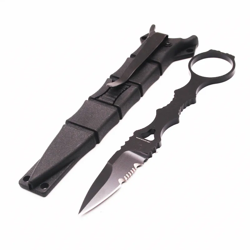 black half serrated 3 модели, бабочка BM176 176 D2, прямой нож с фиксированным лезвием, ручка EDC, многофункциональные инструменты, нож для кемпинга, охоты, выживания - Цвет: black half serrated