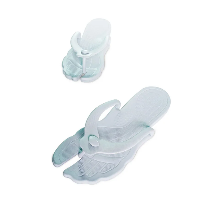 Slippers Summer Women Folding Portable Flip-Flops Clip Toe Home Bathroom Beach Trave Momen's And Men gg | Обувь