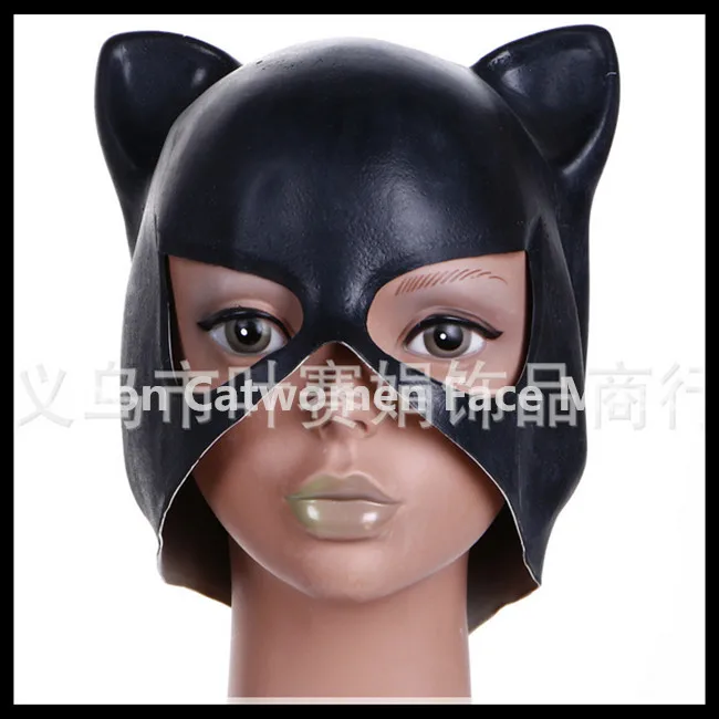 2016 латексные женские маски для Хэллоуина вечеринок маска вечеринки в виде кошки