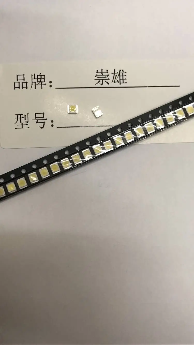 500 шт. для LG Высокая мощность 2835 SMD LED s диоды телевизоры супер яркий Diodo
