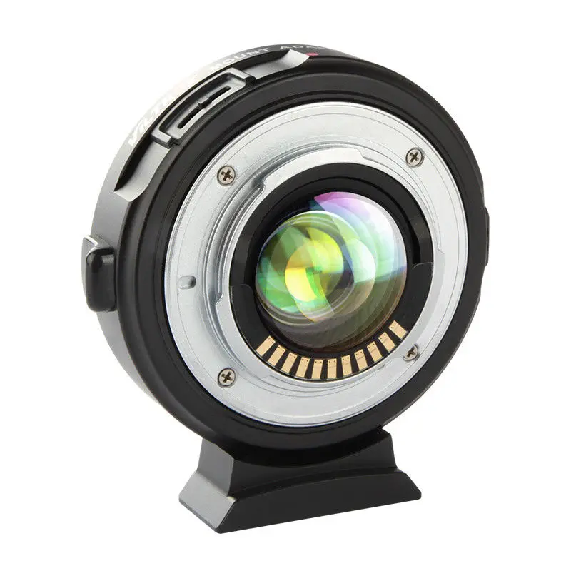 Кольцо адаптер Viltrox EF M2 II для объектива с автофокусом 0.71x Canon камеры MTF M4/3 GH5/4/3 GF8 omypus