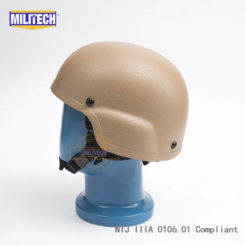 Пуленепробиваемый шлем MILITECH CB NIJ IIIA 3A MICH Арамид ACH баллистический