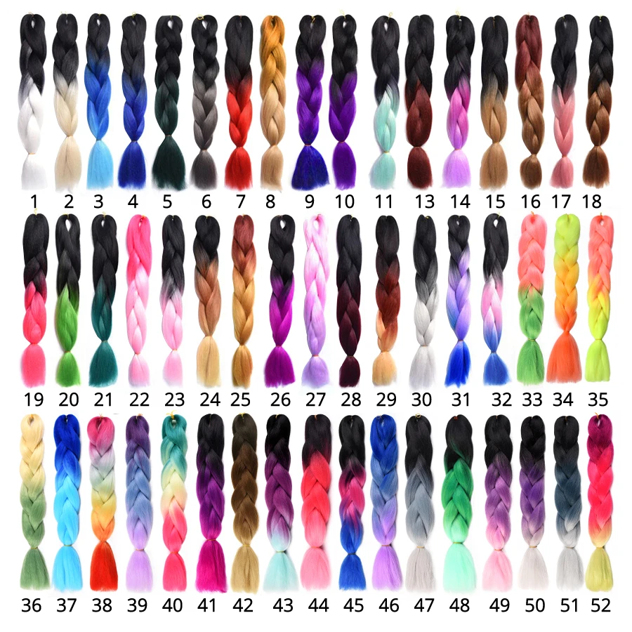 

Alileader Synthetic Braiding Jumbo Braids 24inch 1Pcs/Lot
