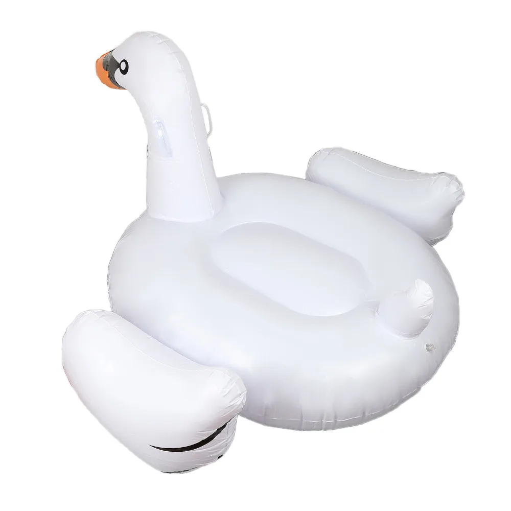 Бренд Белый лебедь летний бассейн для отдыха поплавок надувной Лебедь