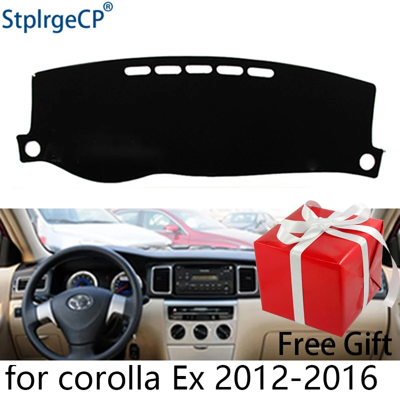Коврик для приборной панели Toyota Corolla EX 2012-2016 защитный коврик накидка подушка