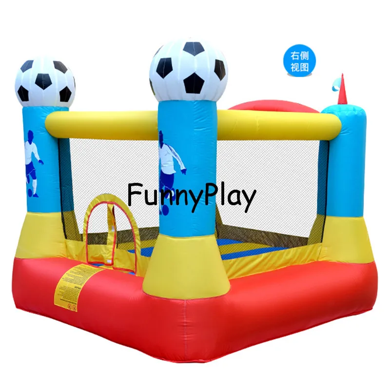 Mini Inflatable Boun Рождественский нейлоновый мини дешевый надувной батут детский прыгающий дом надувной замок игра с воздуходувкой для дети замок-батут - Цвет: Mini Inflatable Boun