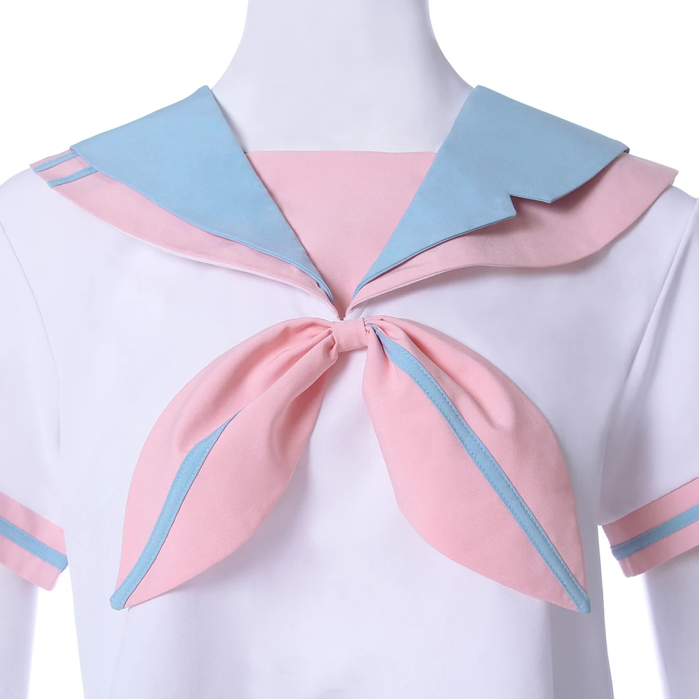 Новое поступление японская школьная Униформа ROLECOS с коротким рукавом милая