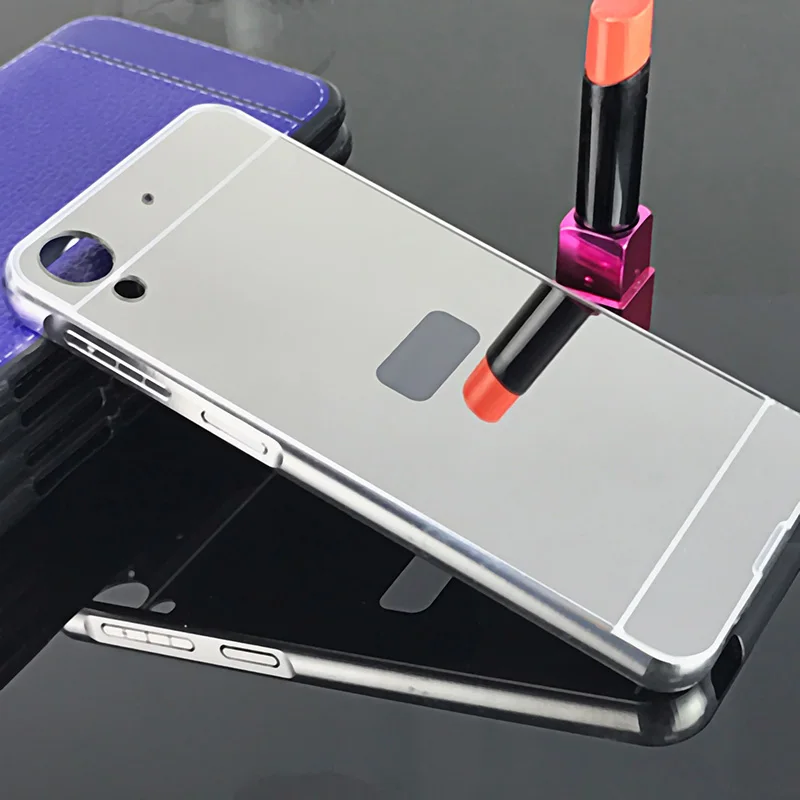 Роскошный чехол для htc Desire 628/htc 628 Dual Sim чехол алюминиевая металлическая рамка акриловая зеркальная задняя крышка для htc Desire 628 626