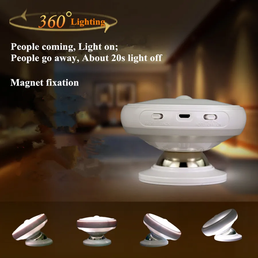 Новинка 2017 Года PIR сенсор движения человека светодиодный лампы для ночного света