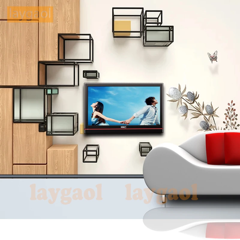 Пользовательские обои 3d стена текстура древесины Китайский ТВ фон Настенная