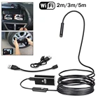 Wifi автомобильный эндоскоп 8 мм Сеть беспроводных камер эндоскоп камера 720P эндоскоп Водонепроницаемый Android iOS смартфон Автомобильная трубка