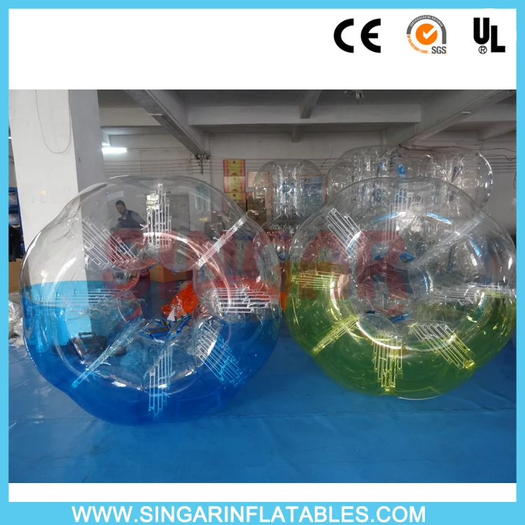 Бесплатная доставка 1 0 мм ТПУ 8 м диаметр пузырчатая стопа бампер для тела bubble soccer