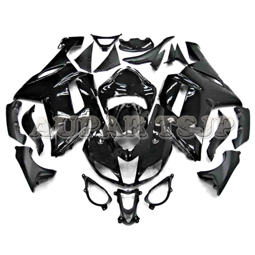 Полностью глянцевый черный обтекатель для мотоцикла подходит Kawasaki ZX6R ZX636 2007 2008