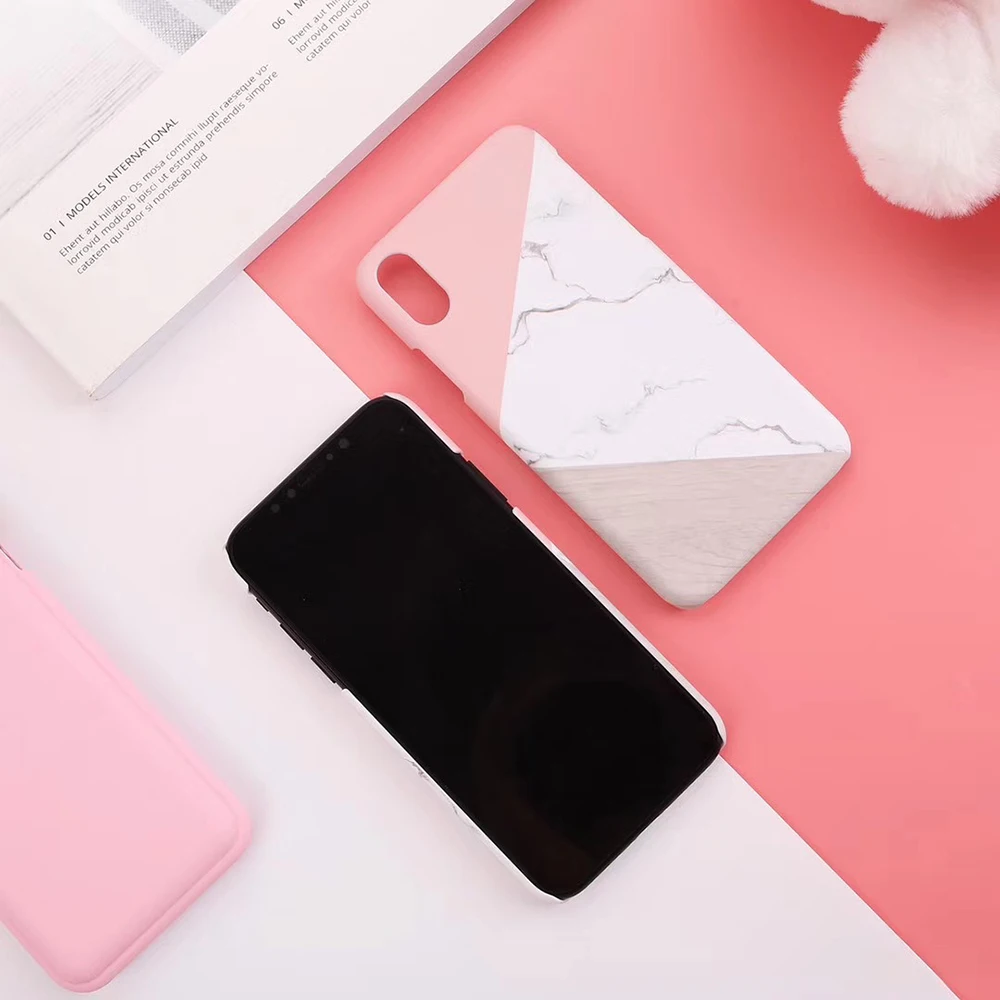Чехол на айфон 7 Мраморный узорчатые телефонные чехлы для iphone 6S 6 7 8 плюс XS Max ультратонкая жесткая задняя крышка для iPhoneX 10 XR 5S 5 SE ананас чехол