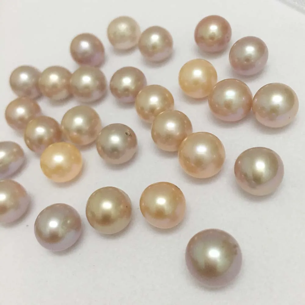 

good QUALITY PEARL BEADS,10-10.5 mm perfect round pearl 100% nature freshwater loose pearl with perfect round shape,half drilled