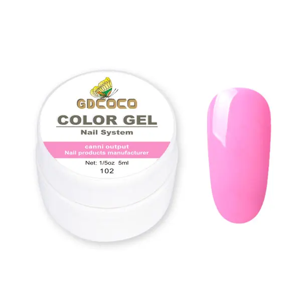 102 86153 GDCOCO Venalisa живопись Гель Soak off UV светодиодный 5 мл Одноцветный гель 36 цветов гель лак для ногтей фабрика canni Чистый гель лак для ногтей - Цвет: 102