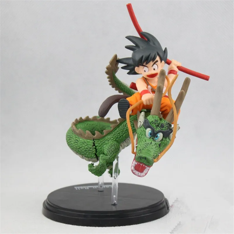 5 ''Драконий жемчуг Z Son Gokou детство езда Shenron ПВХ Фантастическое искусство