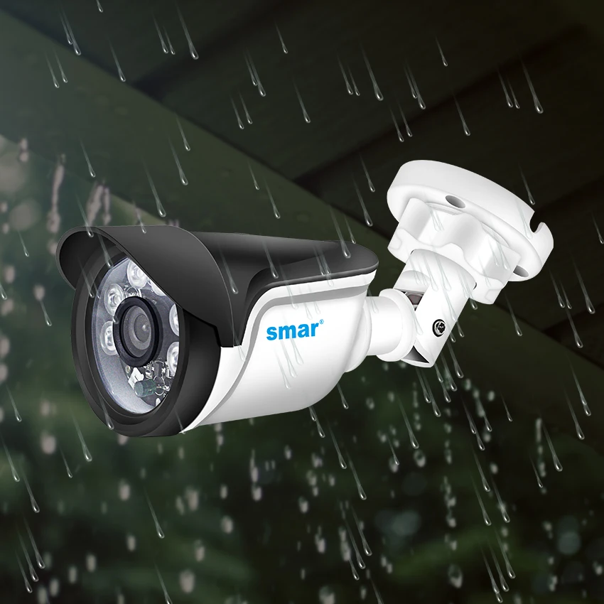 Sm4ch H.265 CCTV NVR с 2 шт 720 P/1080 P камера безопасности системы с дистанционным управлением Поддержка eSATA/TF/USB хранения