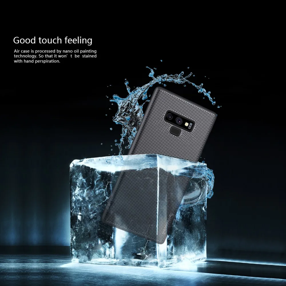 Чехол NILLKIN Air для Samsung Galaxy Note 9 роскошный чехол с теплоотводом полная защита задняя