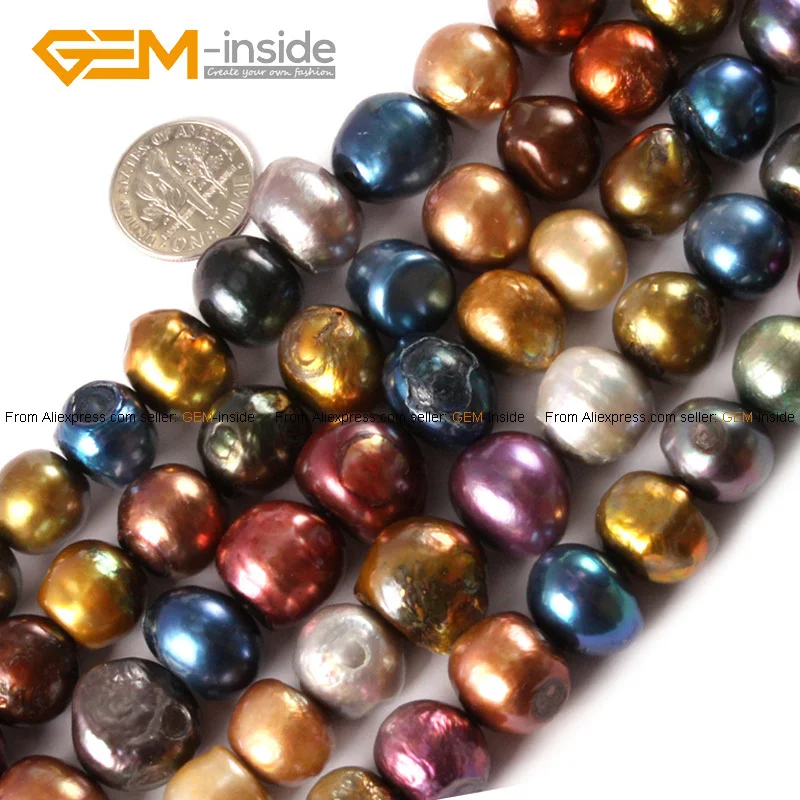 Жемчужные бусины для самостоятельного изготовления ювелирных изделий с