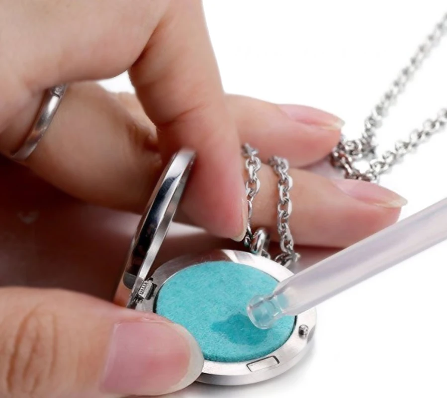 Подвеска с диффузором Крылья мамы медальон из нержавеющей стали 316L 25 мм