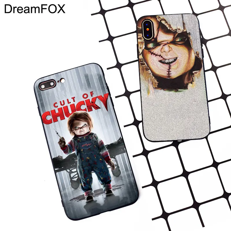 M186 Charles Lee Ray Chucky Черный силиконовый чехол для Apple iPhone 11 Pro XR XS Max X 8 7 6 6S Plus 5 5S 5G SE |