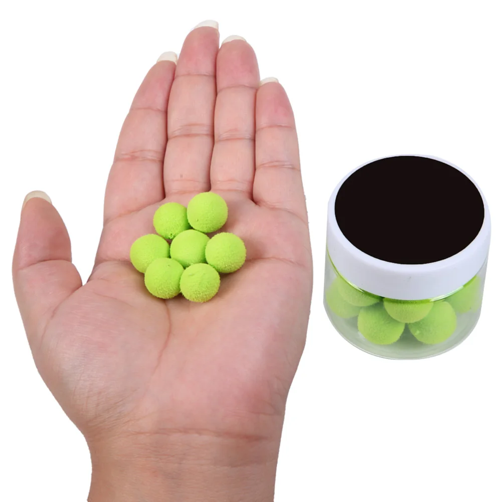 

30Pcs 12mm Carp Baits Fishing Lures Water Soluble Floating Beads with Flavors