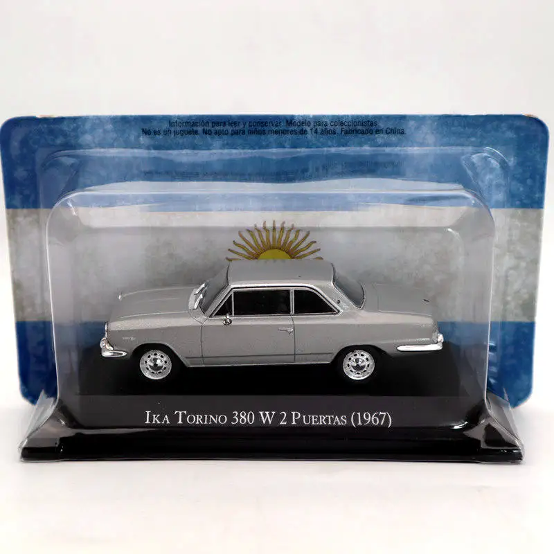 IKA Torino 380 W Много алтайя IXO 1:43 IKA Jeep Rambler Ambassador эстансира бергантин Торино Миниатюрные модели литья под давлением игрушки коллекции автомобилей - Цвет: IKA Torino 380 W