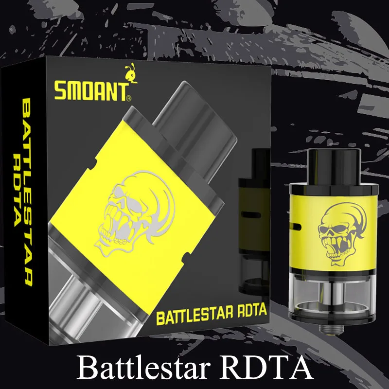 Бак для электронной сигареты Smoant Battlestar RDTA атомайзер вейп бокс мод DIY Cloupor