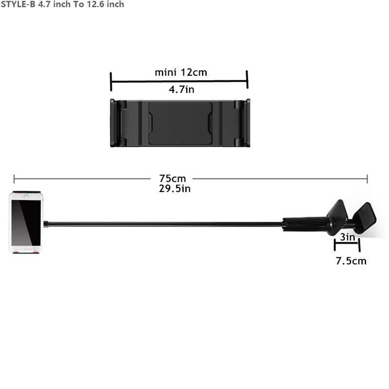 Держатель для планшетов и телефонов универсальный от 4 7 до 15 дюймов|Подставки