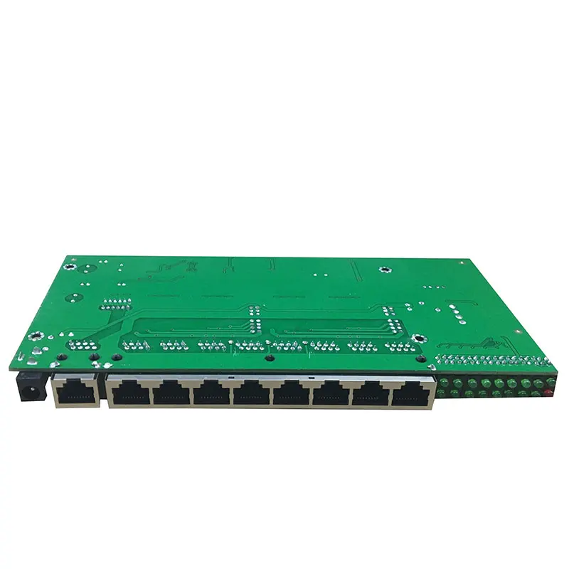 9-портовый гигабитный poe коммутатор 100 Мбит/с IEEE802.3af/at активный POE 8-портовый 50 в 1000 А